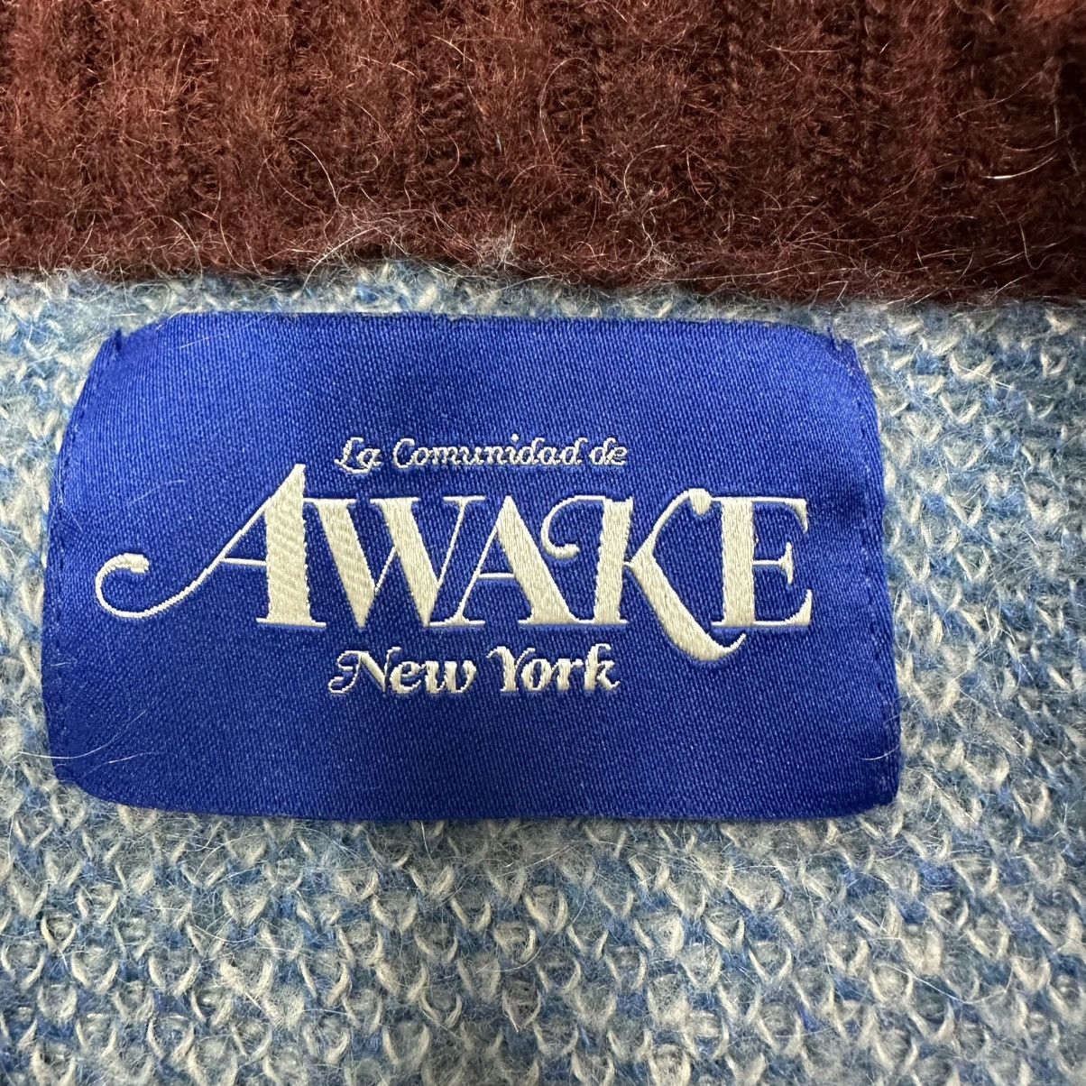 Awake NY Awake New York Mohair Checkered Square Sweater, Large Size US L / EU 52-54 / 3 - 4 Thumbnail