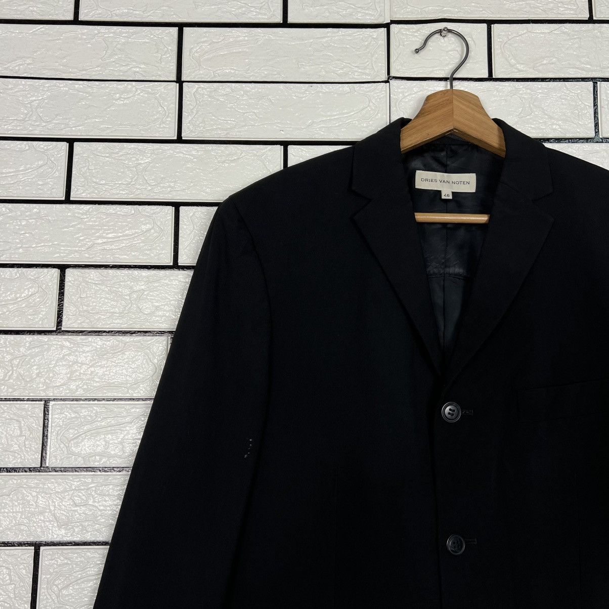 Dries Van Noten DRIES VAN NOTEN Wool Blazer / Suit Jacket #4119-C187 Size 40R - 3 Thumbnail