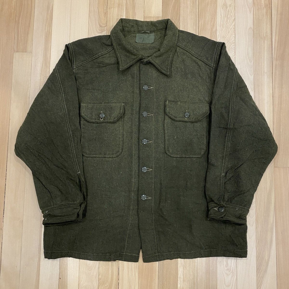 Vintage True Vintage 1941-1943 US Army Wool M41 Size US L / EU 52-54 / 3 - 1 Thumbnail