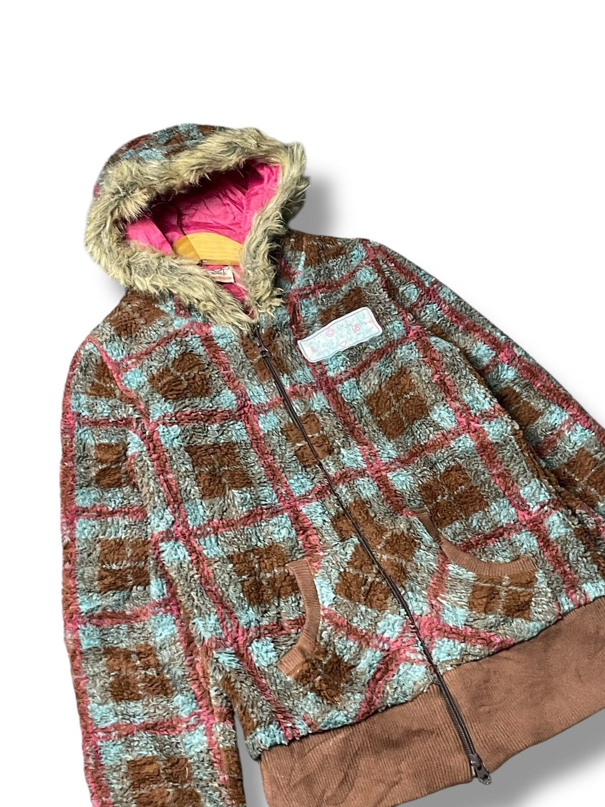 Ocean Pacific × Vintage Ocean Pacific Sunwear Brand Fleece Zipper Hoodie (59) Size US L / EU 52-54 / 3 - 4 Thumbnail