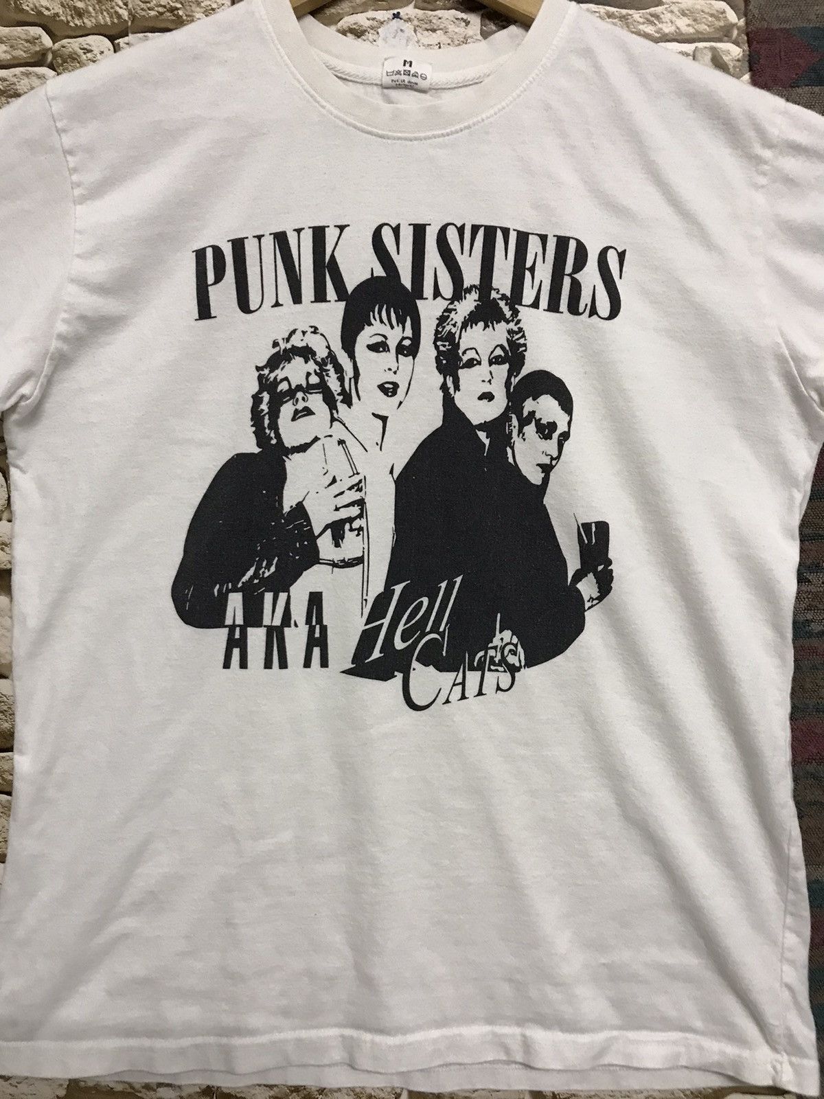 Band Tees Japan Band Tees Punk Sister A.k.A Hell Cats Size US M / EU 48-50 / 2 - 3 Thumbnail