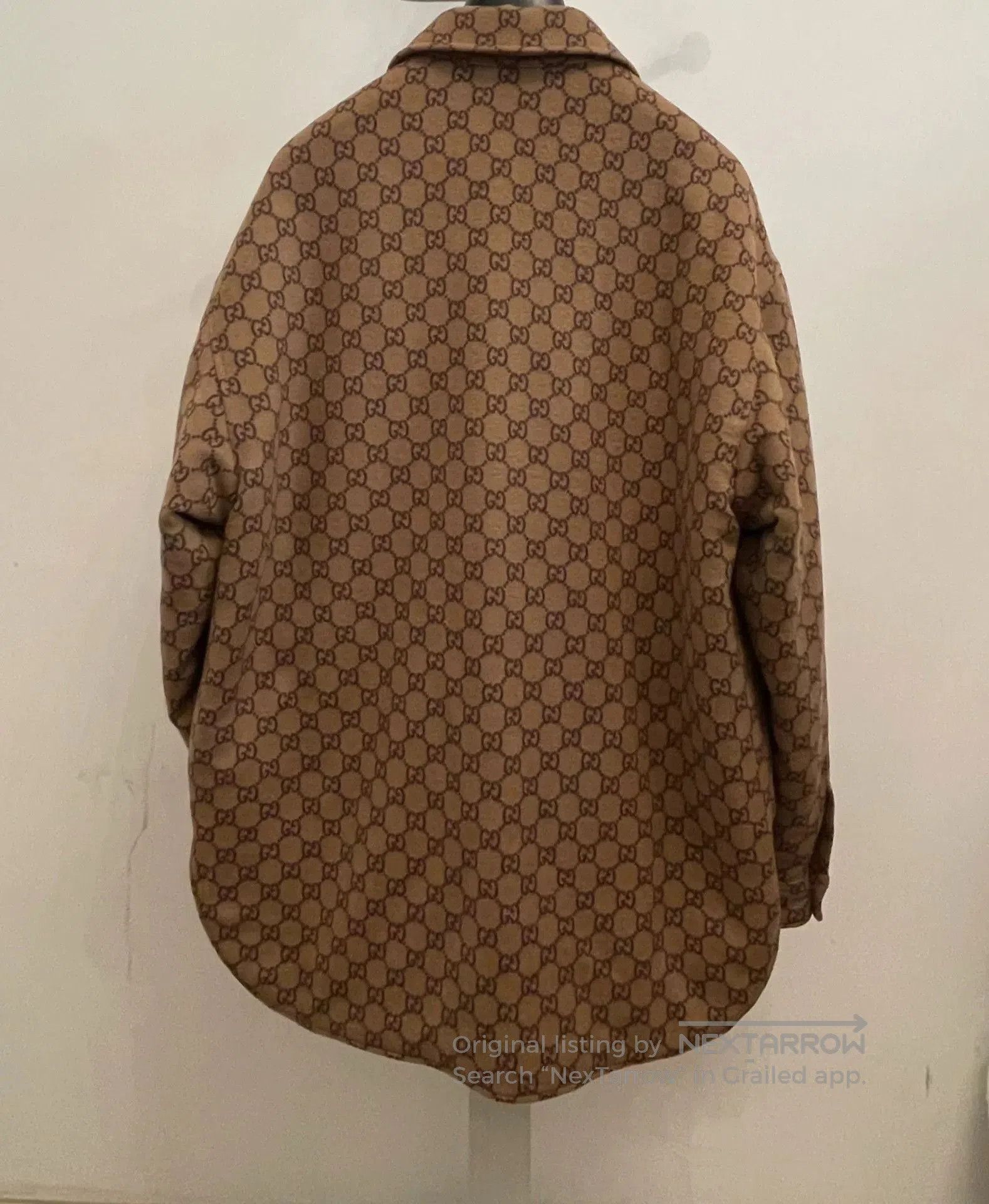 Gucci Gucci GG Wool Flannel Overshirt. Size US M / EU 48-50 / 2 - 8 Thumbnail
