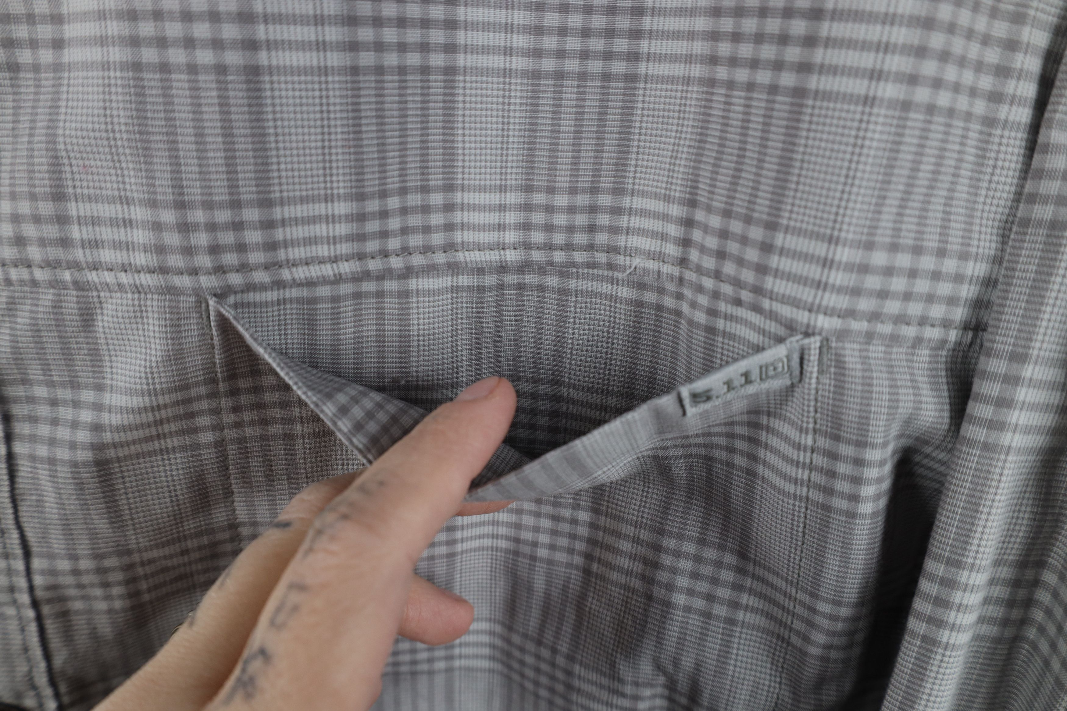 Vintage 5.11 Tactical Series Snap Button Collared Button Shirt Size US L / EU 52-54 / 3 - 5 Thumbnail