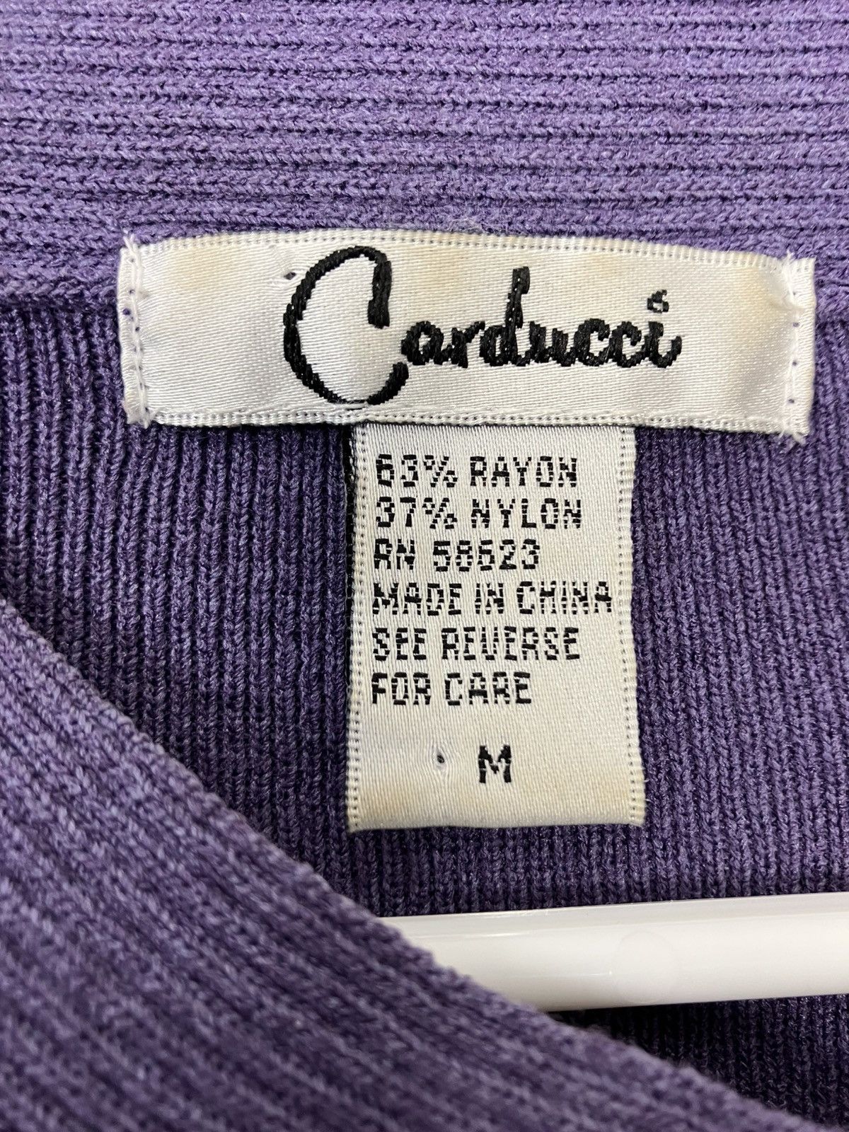 Other Carducci Womens Flower Beaded Stems Sweater Size M / US 6-8 / IT 42-44 - 2 Thumbnail