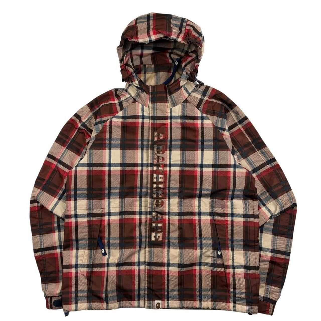 Bape Bape Chequered Tartan Plaid Ski Jacket - Extra Large Size US XL / EU 56 / 4 - 1 Thumbnail