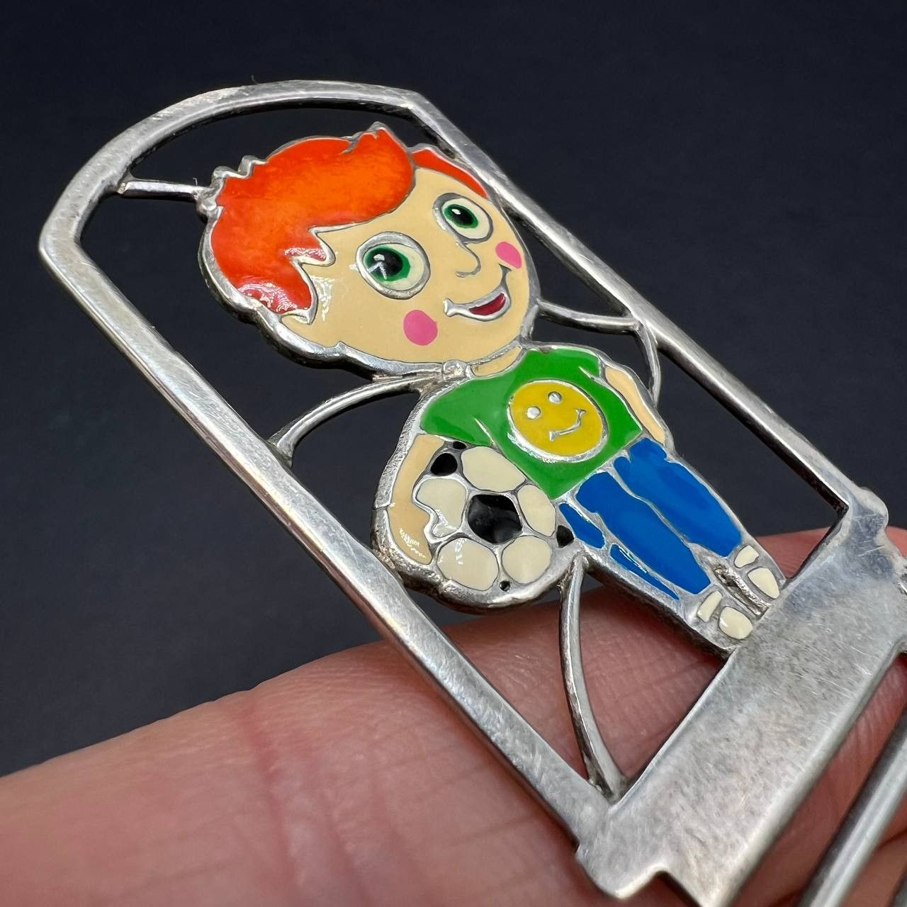 Vintage Vintage 925 Silver Children’s Comb Ukraine 20g Collectible Size ONE SIZE - 4 Thumbnail