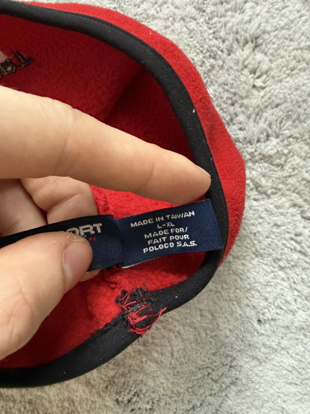 Polo Ralph Lauren Vintage Hat Polo Ralph Lauren Polo Sport Size ONE SIZE - 4 Thumbnail