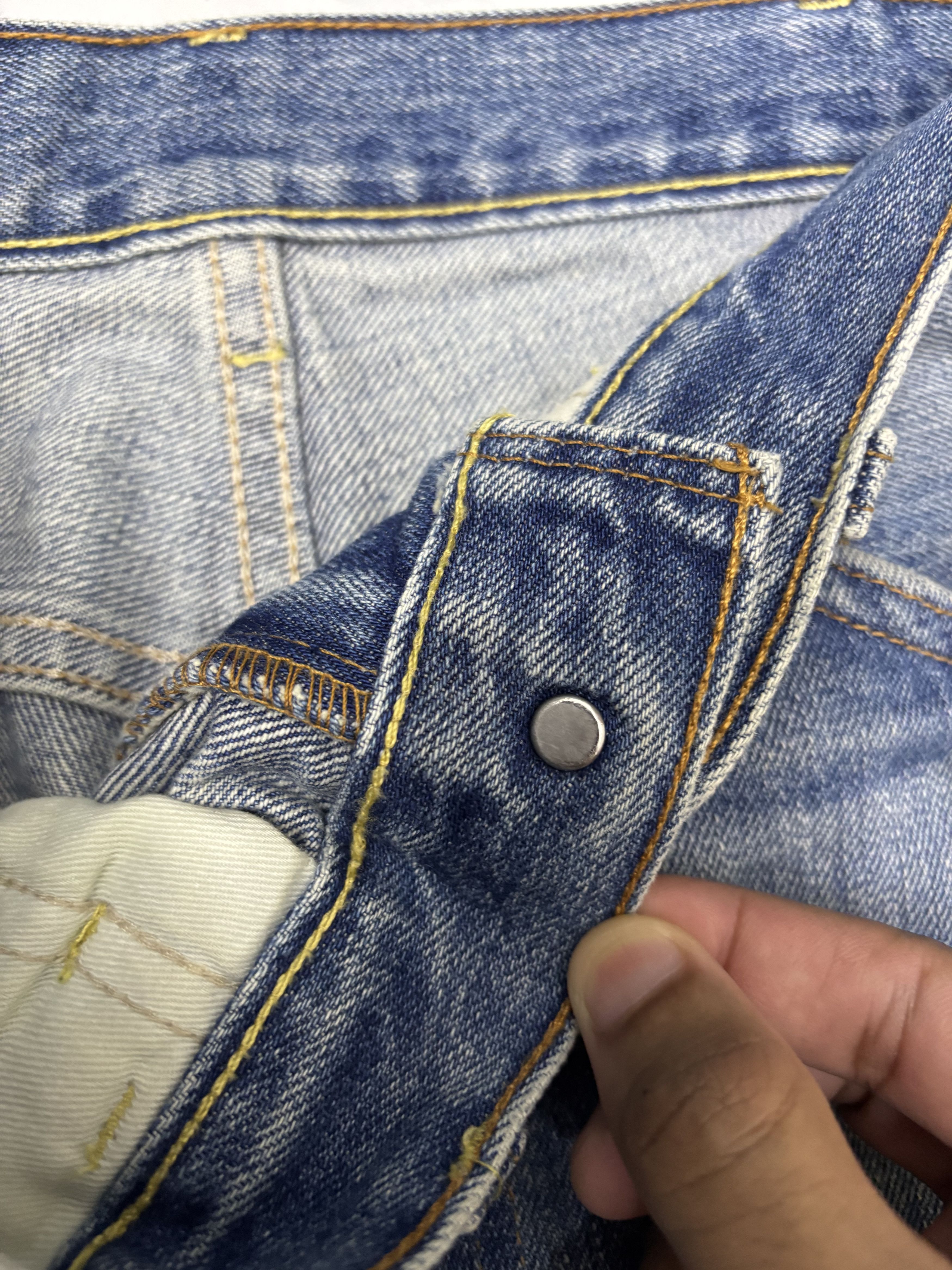 Levi's × Levi's Vintage Clothing × Vintage Vintage Levis Orange Tab Big E Distressed Denim Size 31" - 11 Thumbnail