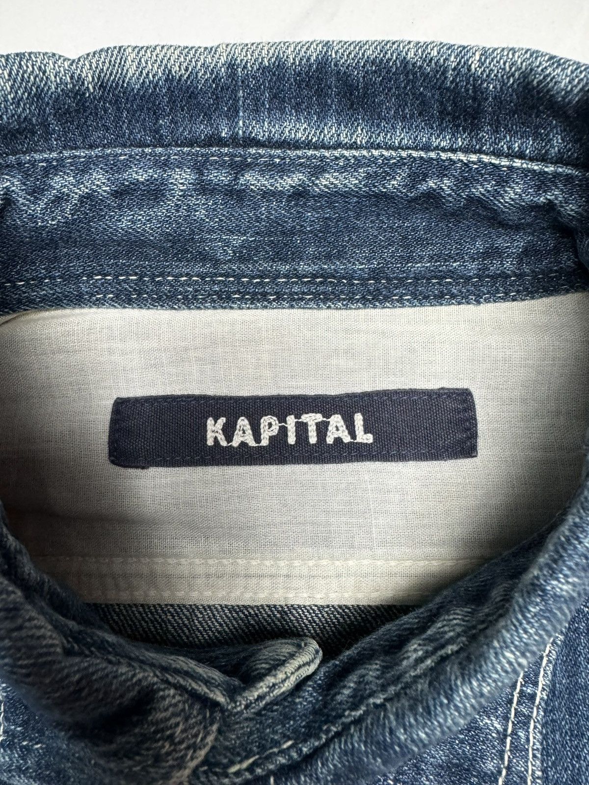 Japanese Brand × Kapital Kapital Denim Shirt Size US M / EU 48-50 / 2 - 10 Thumbnail