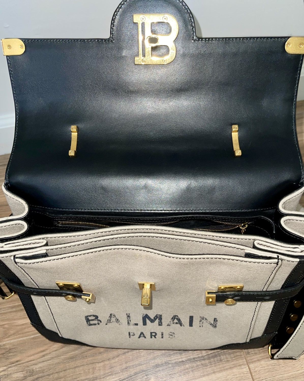 Balmain × Pierre Balmain Balmain B-Buzz top handle/shoulder bag Size ONE SIZE - 8 Thumbnail