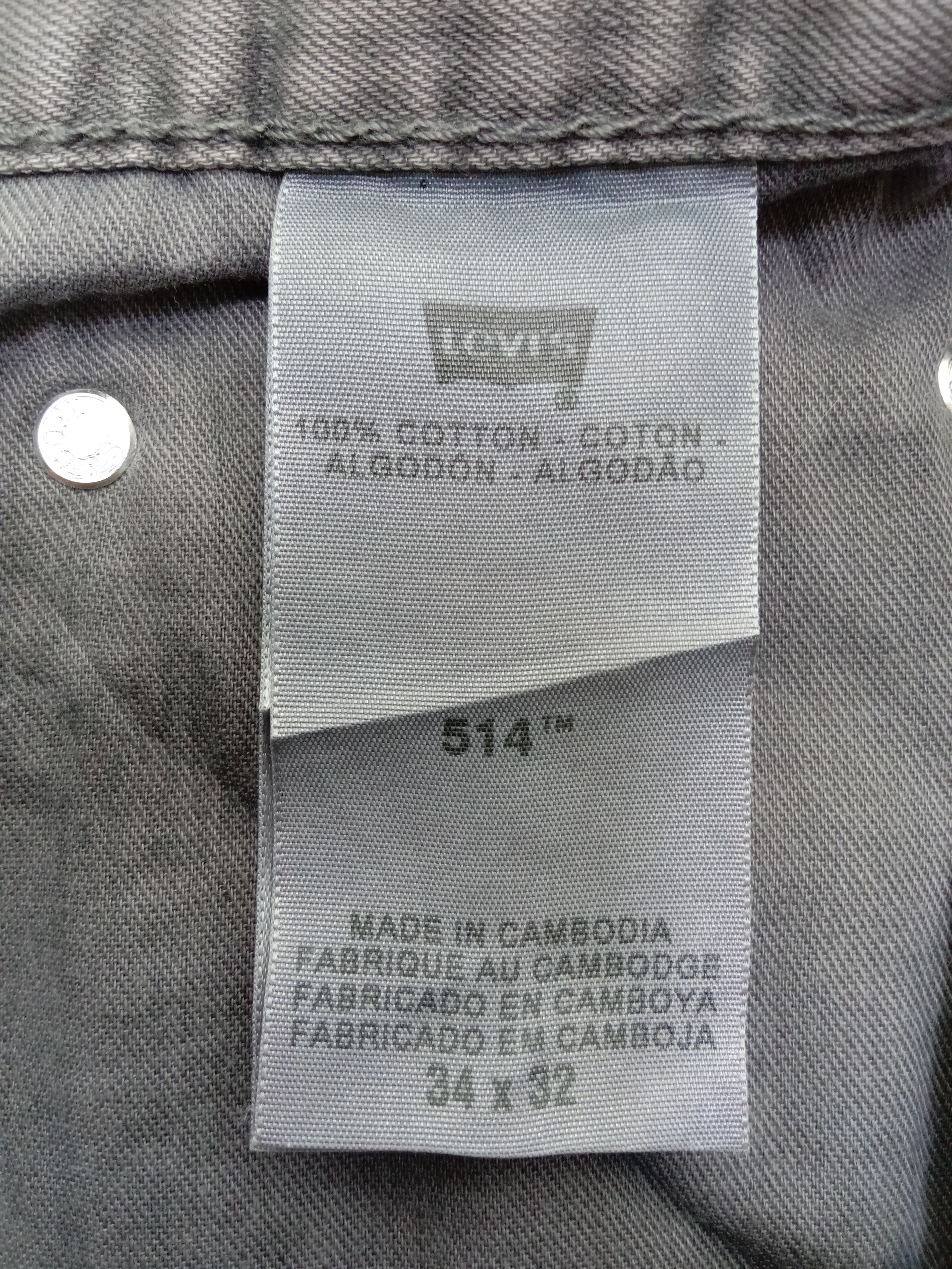 Levi's Vintage Levi's 514 Jeans Straight Fit Denim Size US 34 / EU 50 - 14 Thumbnail