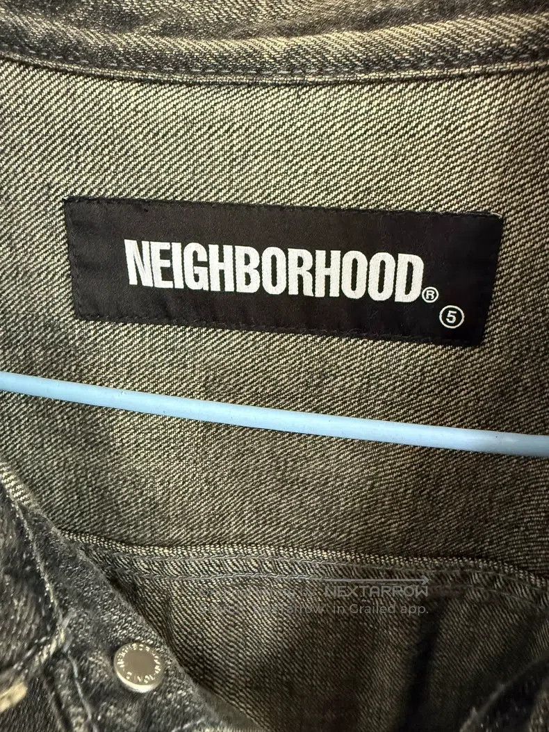 Neighborhood Neighborhood Denim Jacket Outerwear XL Size Black Size US XL / EU 56 / 4 - 2 Thumbnail