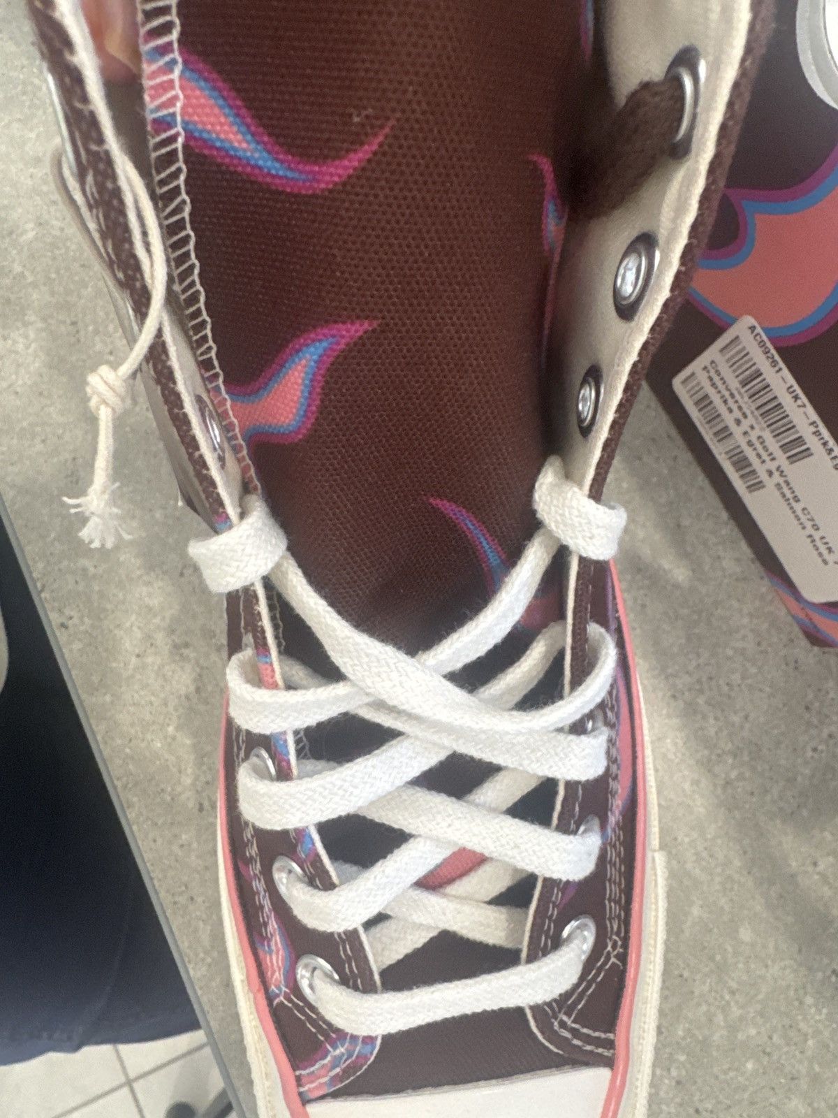 Converse × Golf le Fleur Converse X Golf Wang 70 HI Size US 7 / EU 40 - 7 Thumbnail
