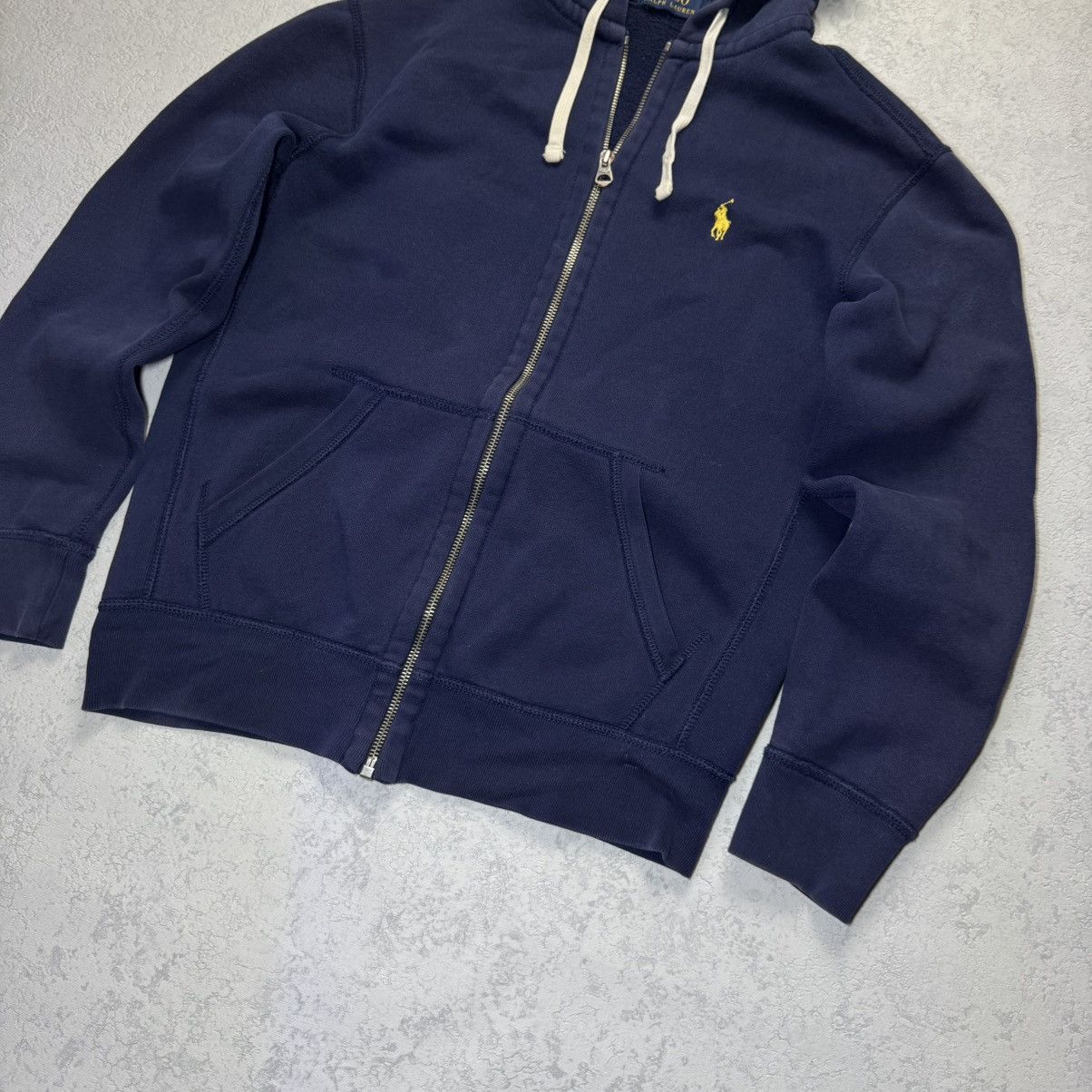 Polo Ralph Lauren Vintage Y2K Ralph Lauren Polo Zip Hoodie Faded Small Logo Size US S / EU 44-46 / 1 - 3 Thumbnail
