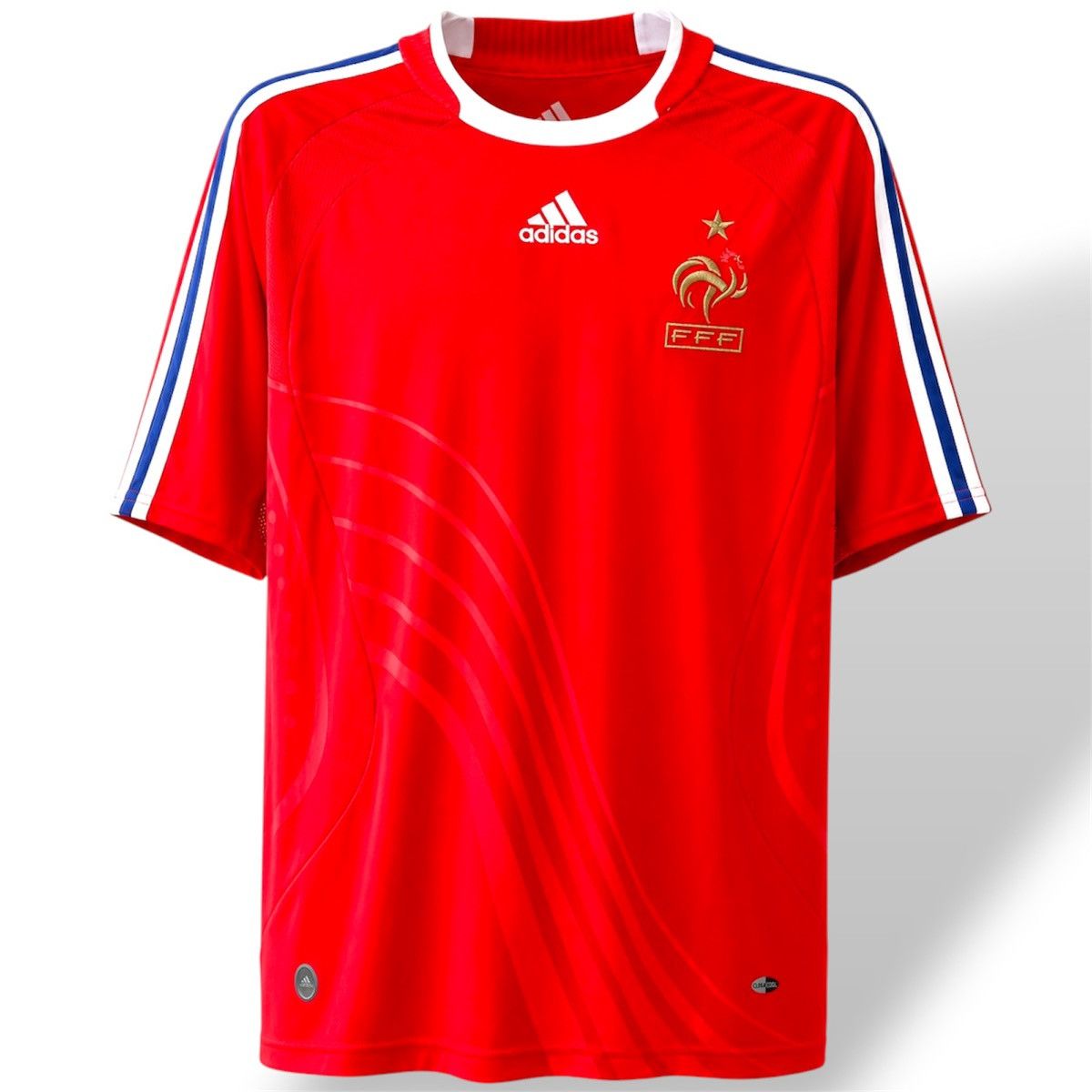 Adidas 2007/08 FRANCE TEAM AWAY SOCCER JERSEY FOOTBALL SHIRT ADIDAS Size US L / EU 52-54 / 3 - 1 Thumbnail
