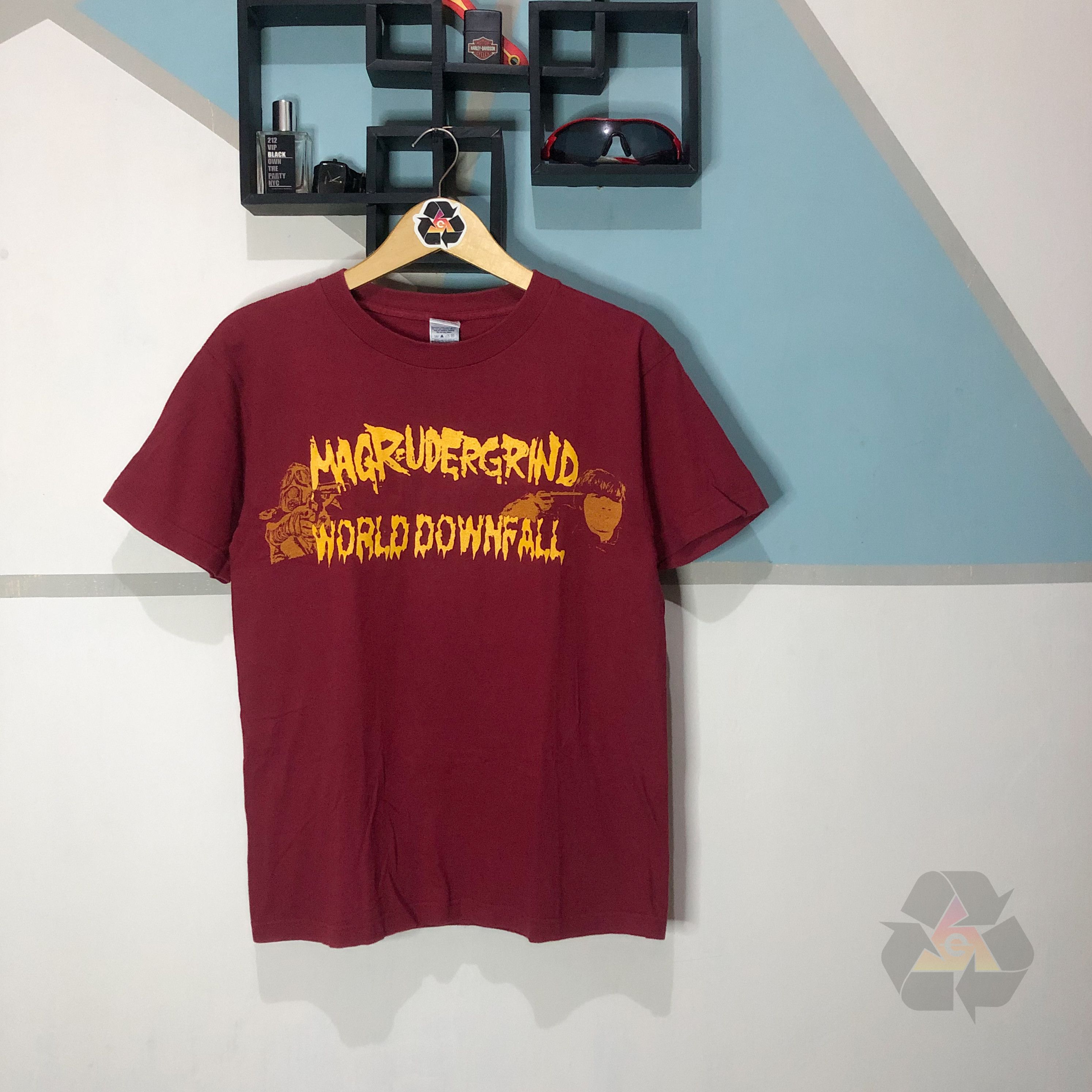Band Tees Magrudergrind World Downfall Japan Tour 2008 T-Shirt Size US M / EU 48-50 / 2 - 1 Thumbnail