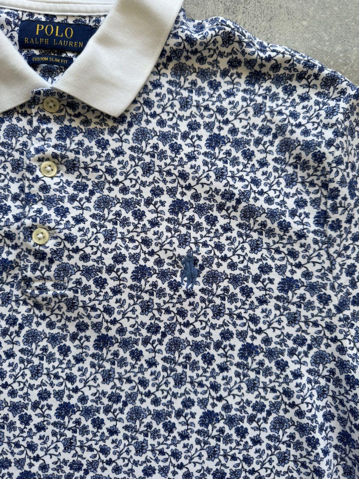 Polo Ralph Lauren Polo Ralph Lauren Full Print Flowers T-shirt Size US M / EU 48-50 / 2 - 2 Thumbnail