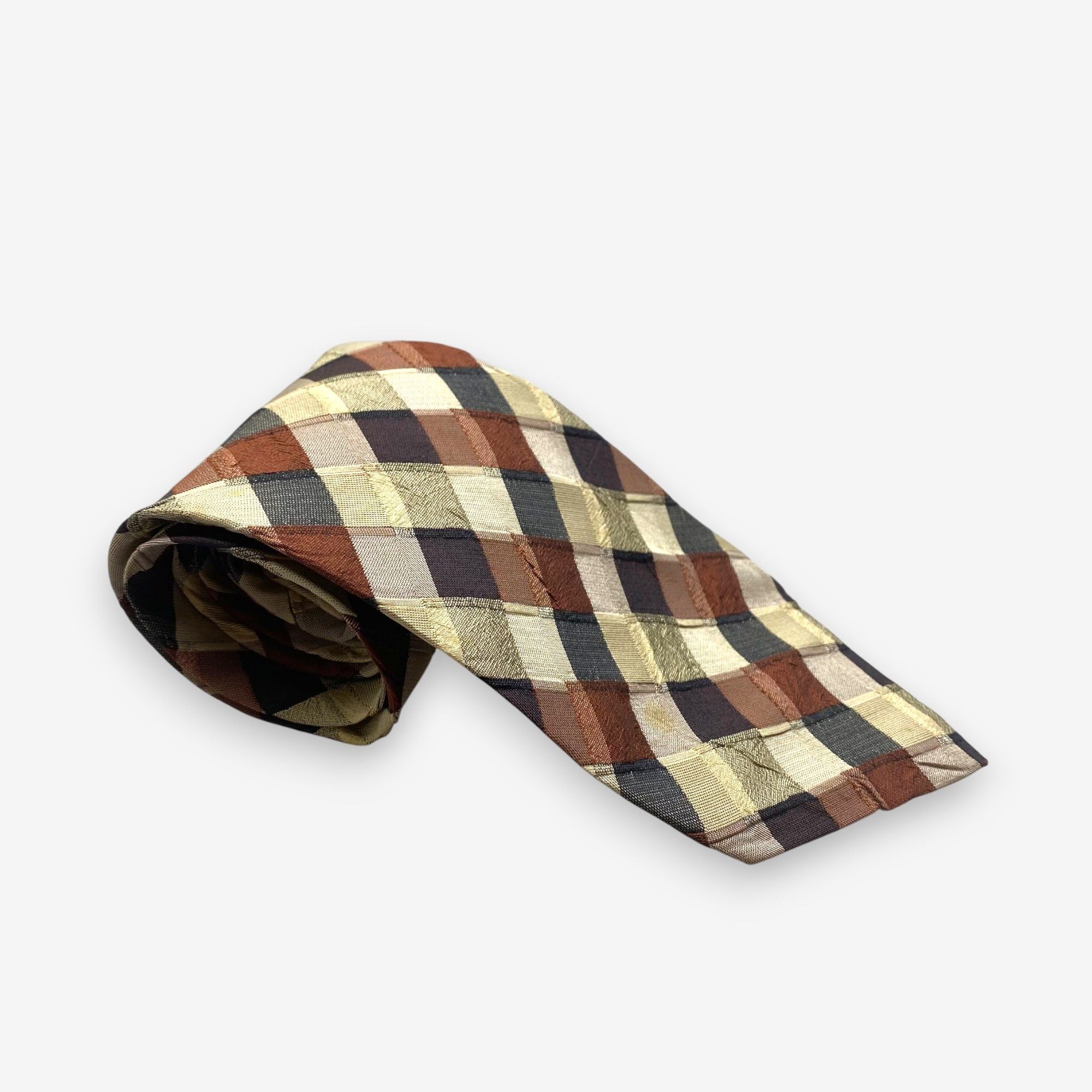 Vintage Issey Miyake SILK Necktie Cravate Pure Silk