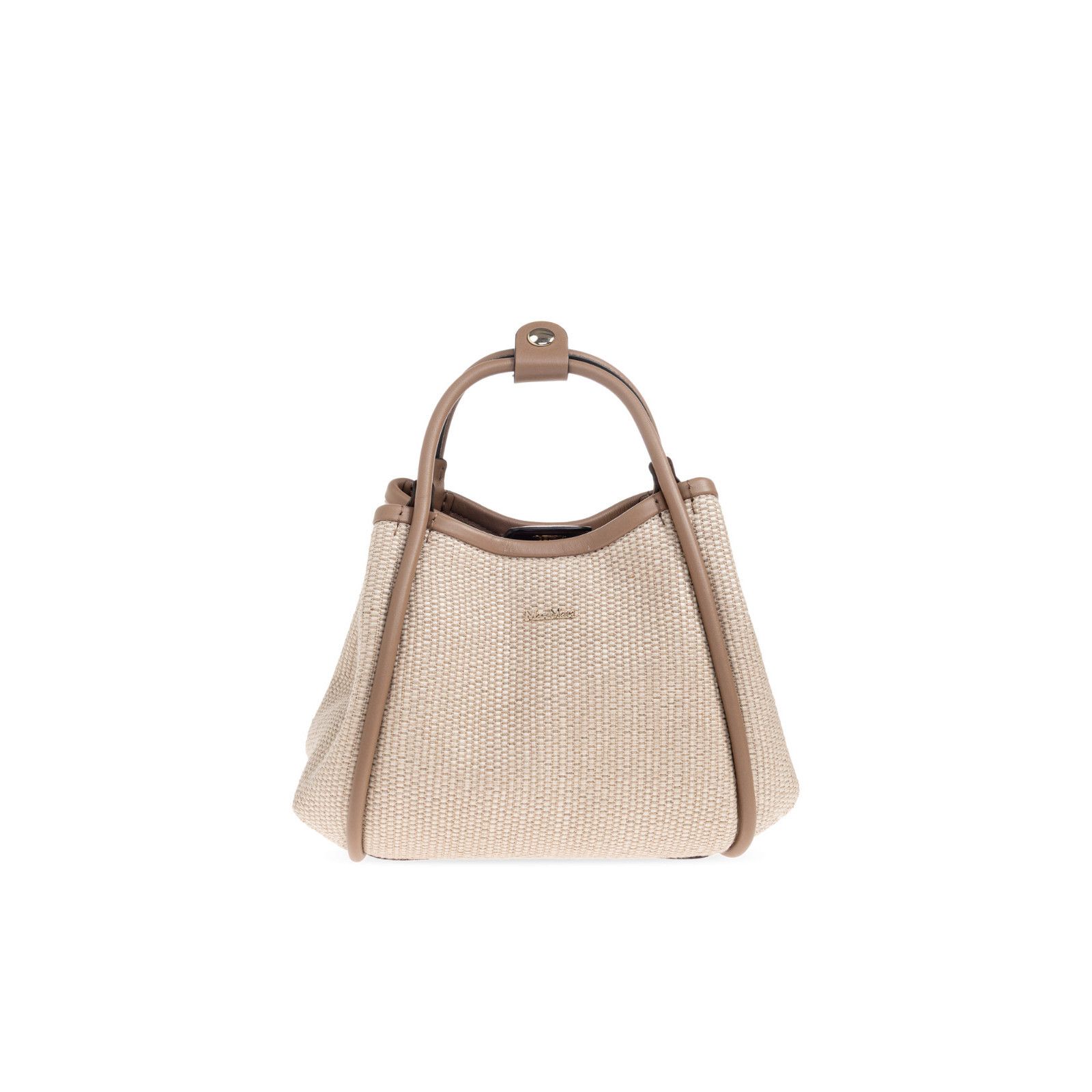 Max Mara MAX MARA Marine Small Brown Top Handle Bag New Size ONE SIZE - 1 Thumbnail