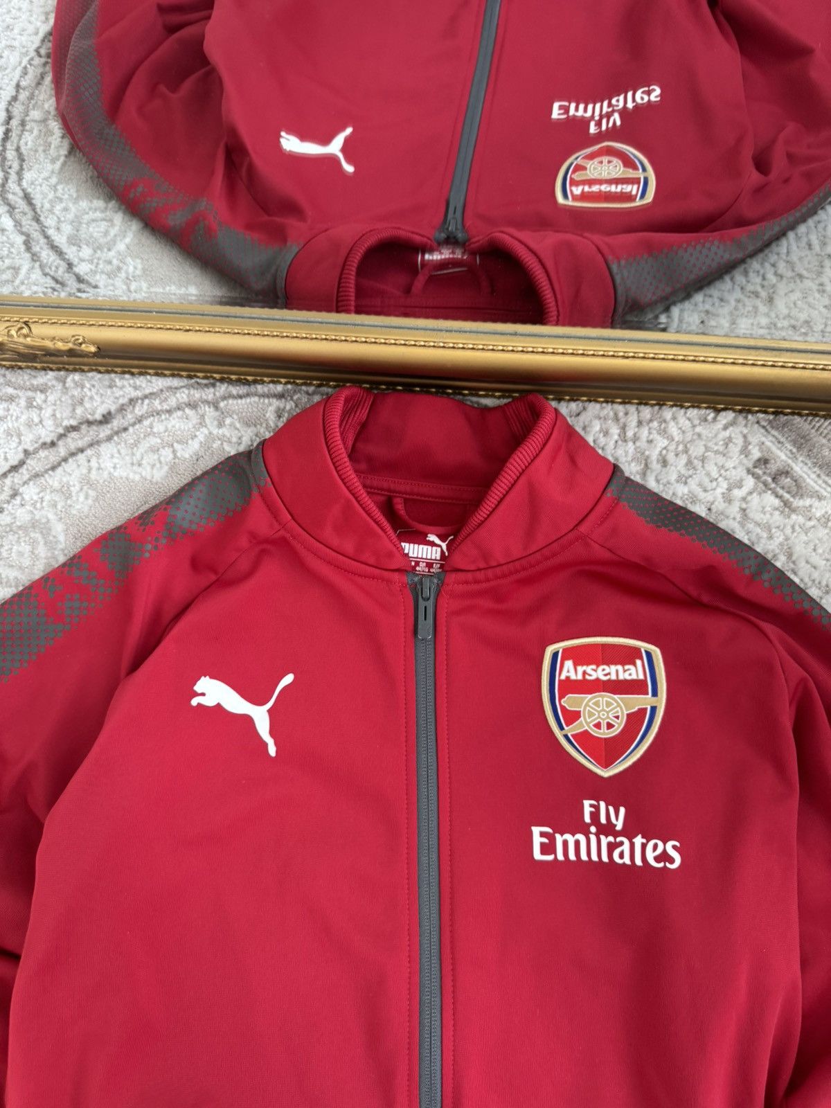 Puma Puma Arsenal Football Jacket Training Soccer Track Top zip Size US S / EU 44-46 / 1 - 4 Thumbnail