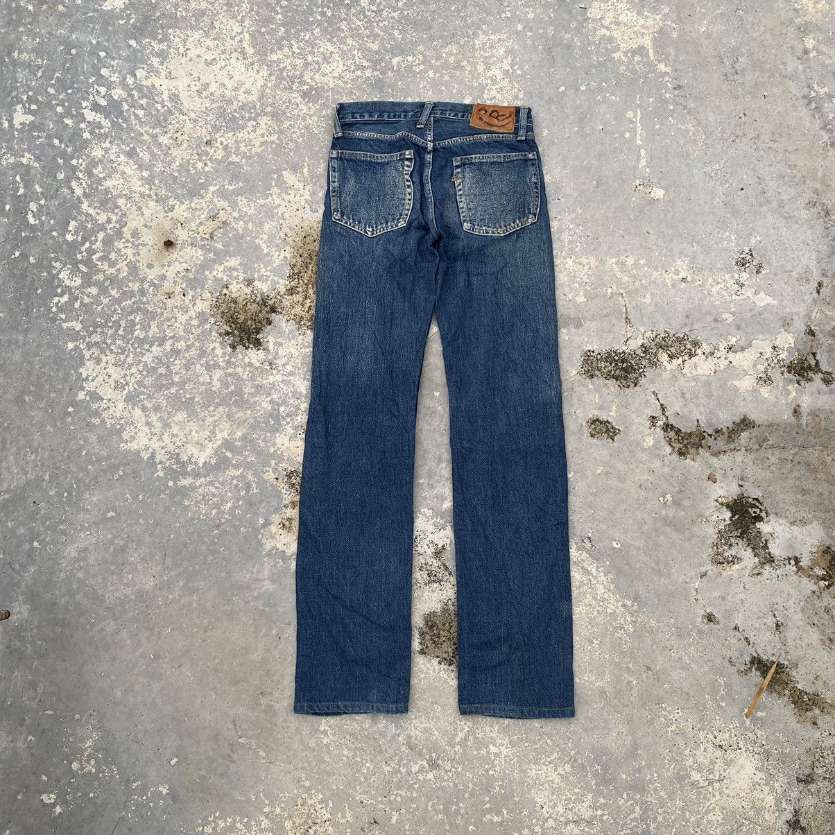 45rpm × If Six Was Nine × Japanese Brand vintage 45rpm faded denim jeans Size US 28 / EU 44 - 8 Thumbnail