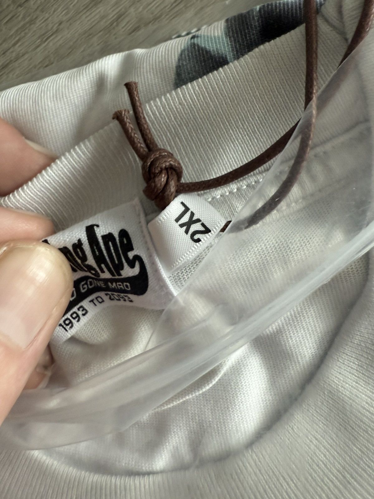 Bape Bape ivory floral tee Size US XXL / EU 58 / 5 - 5 Thumbnail