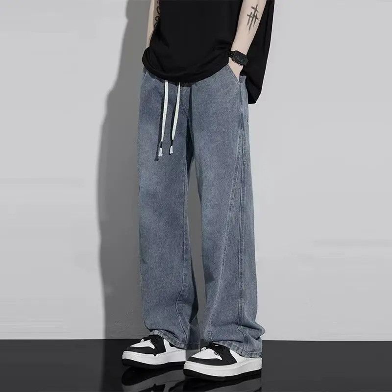 Japanese Brand × Jean Retro loose casual wide leg jeans Size US 30 / EU 46 - 1 Thumbnail