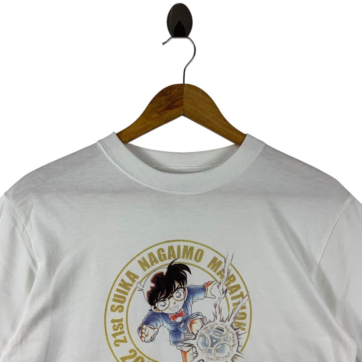 Other Vintage DETECTIVE CONAN suika nagaimo marathon printed tee Size US S / EU 44-46 / 1 - 2 Thumbnail