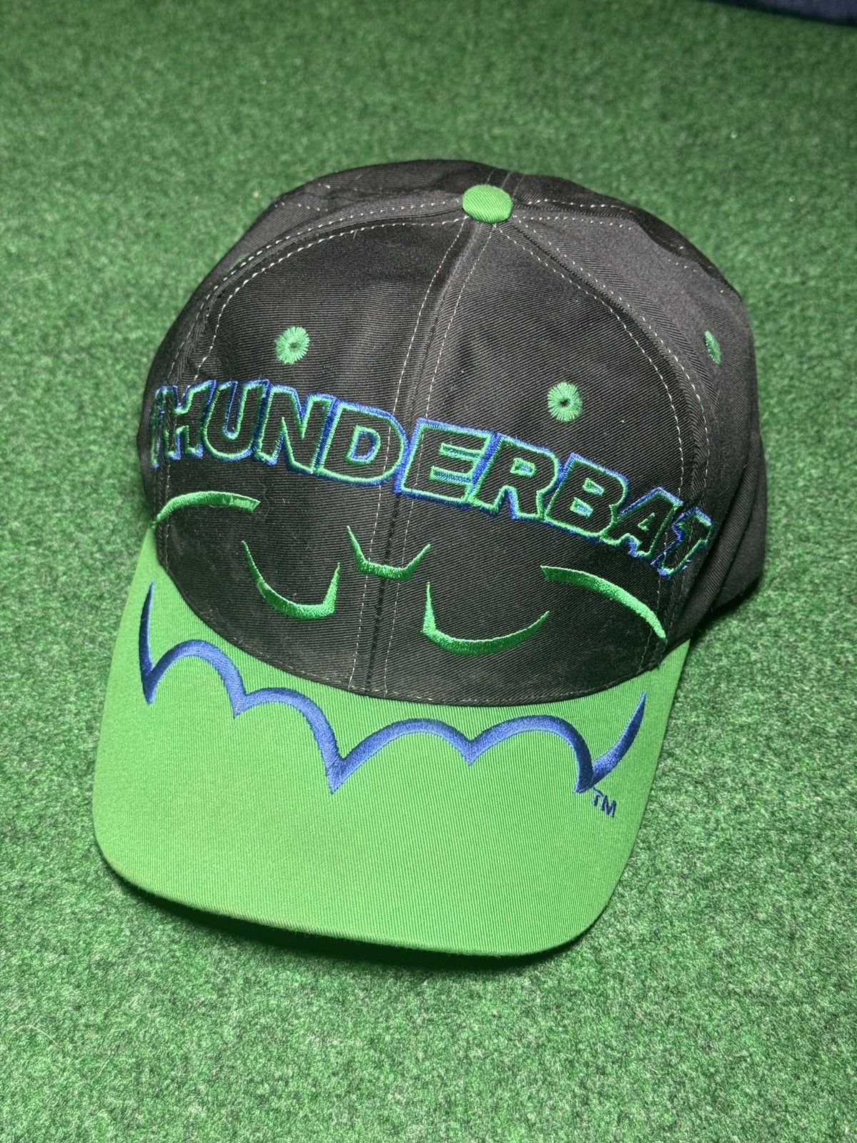 Vintage Thunder Bat Batman Forever Mcdonalds Nascar Snapback