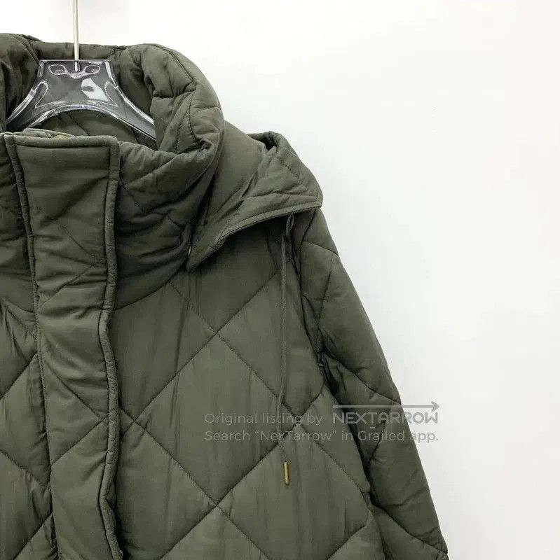 Burberry Burberry Women's Military Green Cotton Puffer Jacket. Size S / US 4 / IT 40 - 3 Thumbnail
