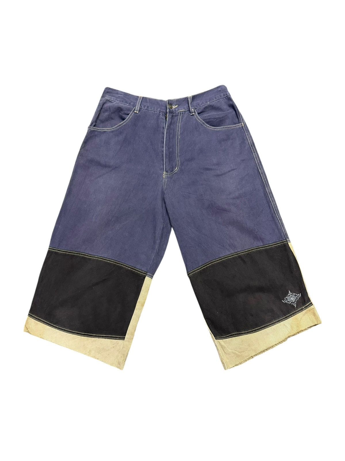 Vintage Vintage 90s Barrel Roll Jorts Baggy Size US 33 - 1 Thumbnail