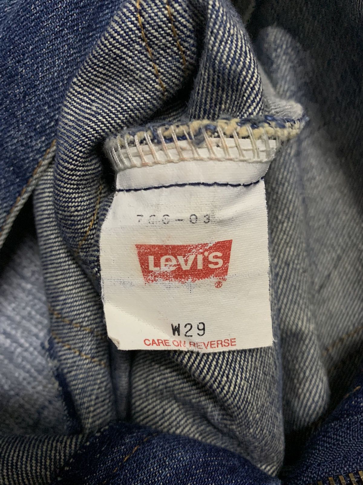 Levi's Vintage 90s Levis Red Tab Distressed Bush Denim Pants Size US 29 - 18 Thumbnail