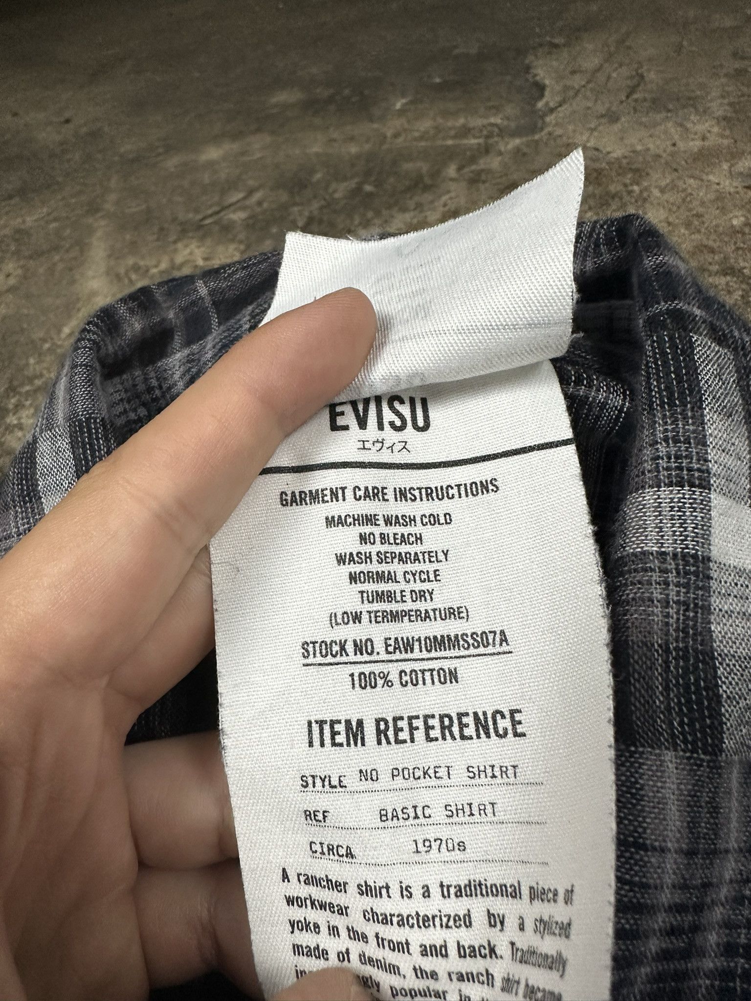 Evisu Evisu Flannel Checked Shirt Size US M / EU 48-50 / 2 - 6 Thumbnail