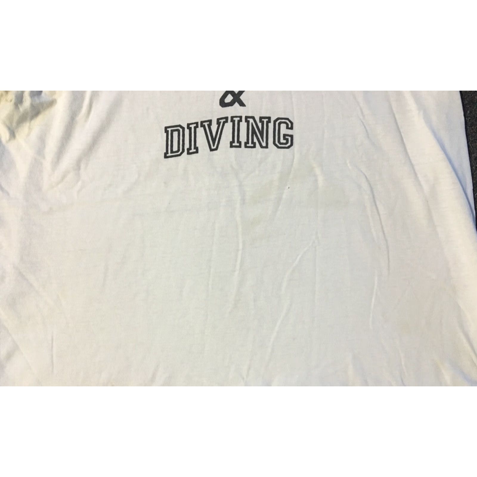 Hanes Vtg 80s Williams Swim & Dive No Limit faded distressed shirt M L Single Stitch Track Grunge Shirt Mens USA 80s Vintage Grunge Logo Size US M / EU 48-50 / 2 - 6 Thumbnail