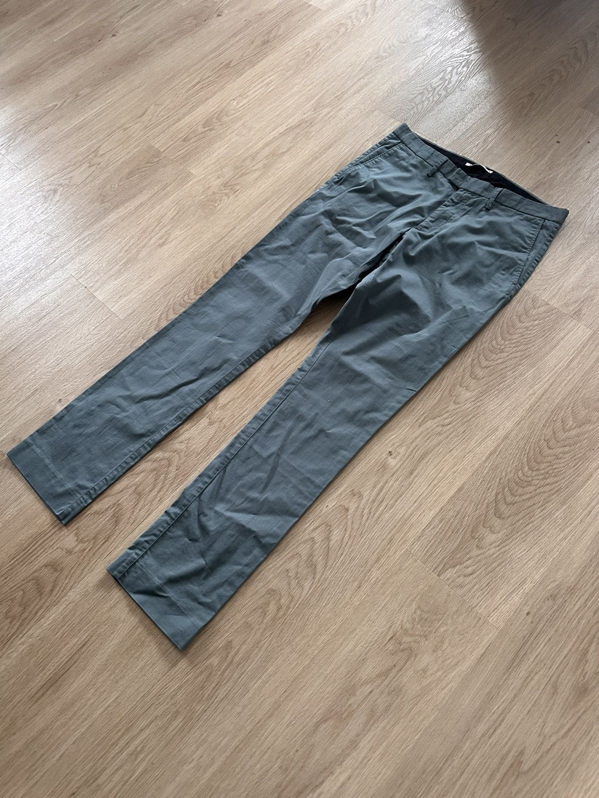 Acne Studios Acne Studios Green Max Satin Pants Size US 36 / EU 52 - 2 Thumbnail