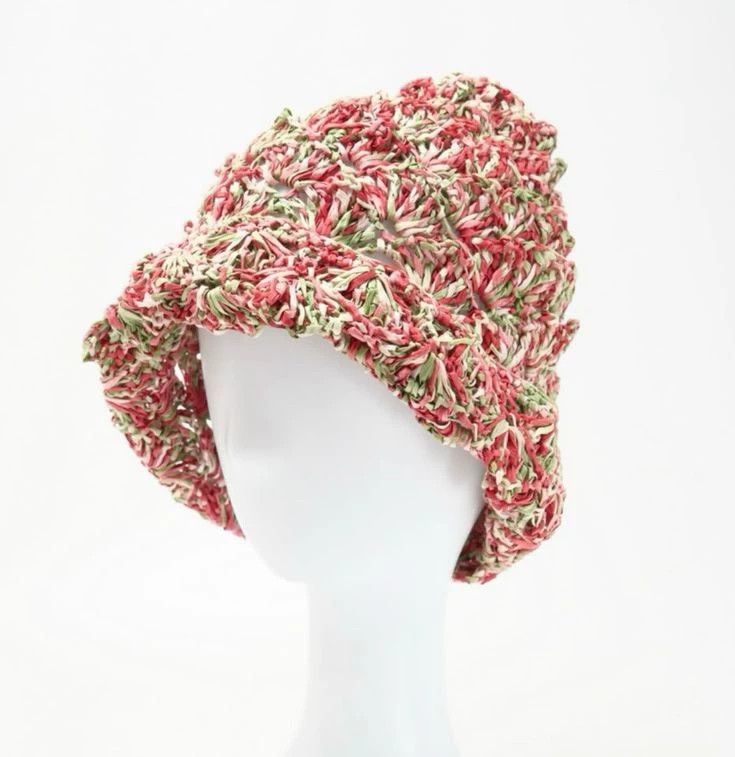 Issey Miyake Issey Miyake 2010ss Colored woven cold hat Size ONE SIZE - 8 Thumbnail