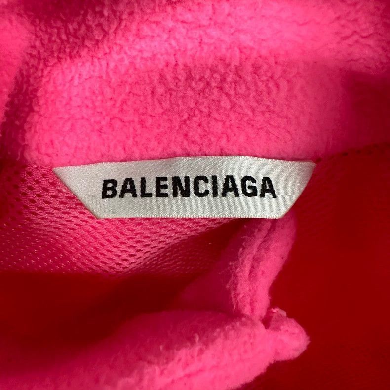 Balenciaga balenciaga pink fleece zip Size US M / EU 48-50 / 2 - 7 Thumbnail