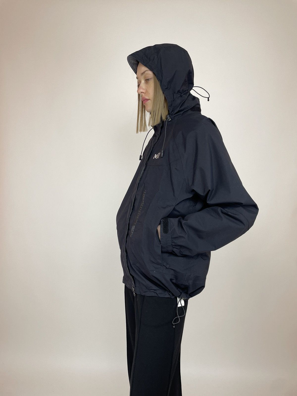 Goretex MILLET Gore-Tex Pit Zips Hooded Trackngi Outdoor Jacket Size M / US 6-8 / IT 42-44 - 5 Thumbnail