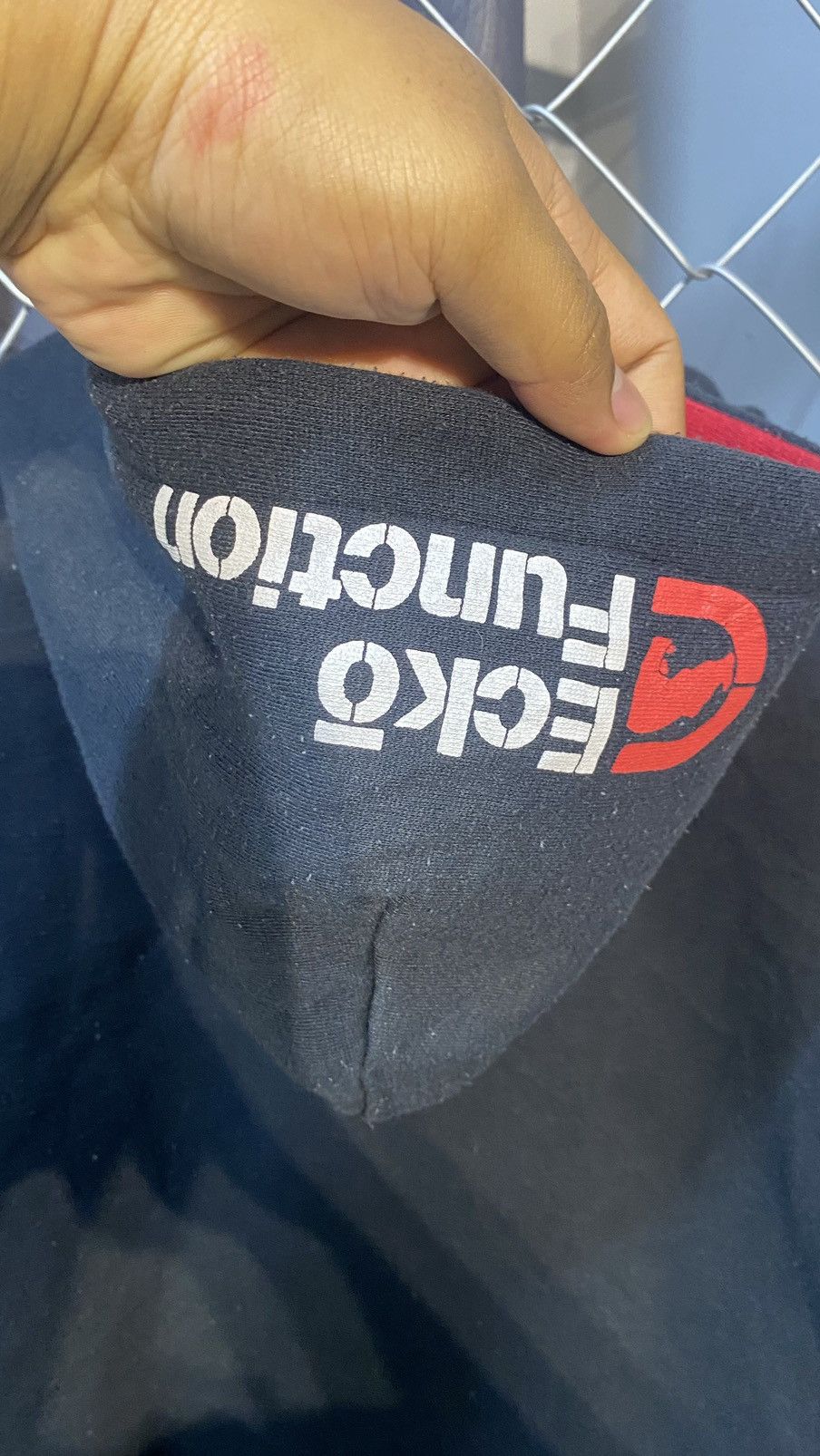 Ecko Unltd. × Japanese Brand × Vintage VINTAGE Y2K ECKO HOODIE BLACK Size US L / EU 52-54 / 3 - 5 Thumbnail