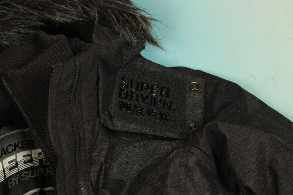 Japanese Brand × Superdry M/L SLIM Sherpa fur Y2K Windbreaker Jacket tailored cinched Size L / US 10 / IT 46 - 5 Thumbnail