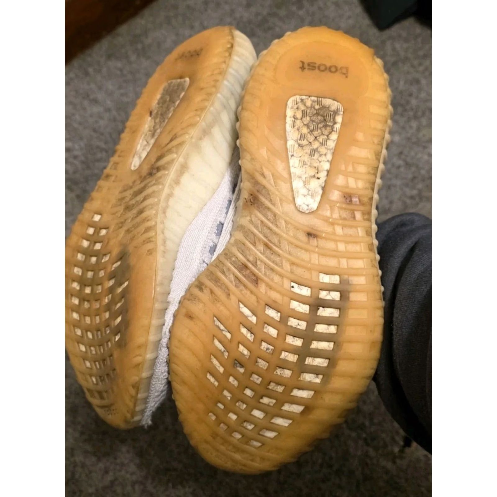 Adidas Adidas Yeezy 350 V2 CMPCT Slate Bone Men Size 12 Sneaker Shoe Size US 12 / EU 45 - 3 Thumbnail