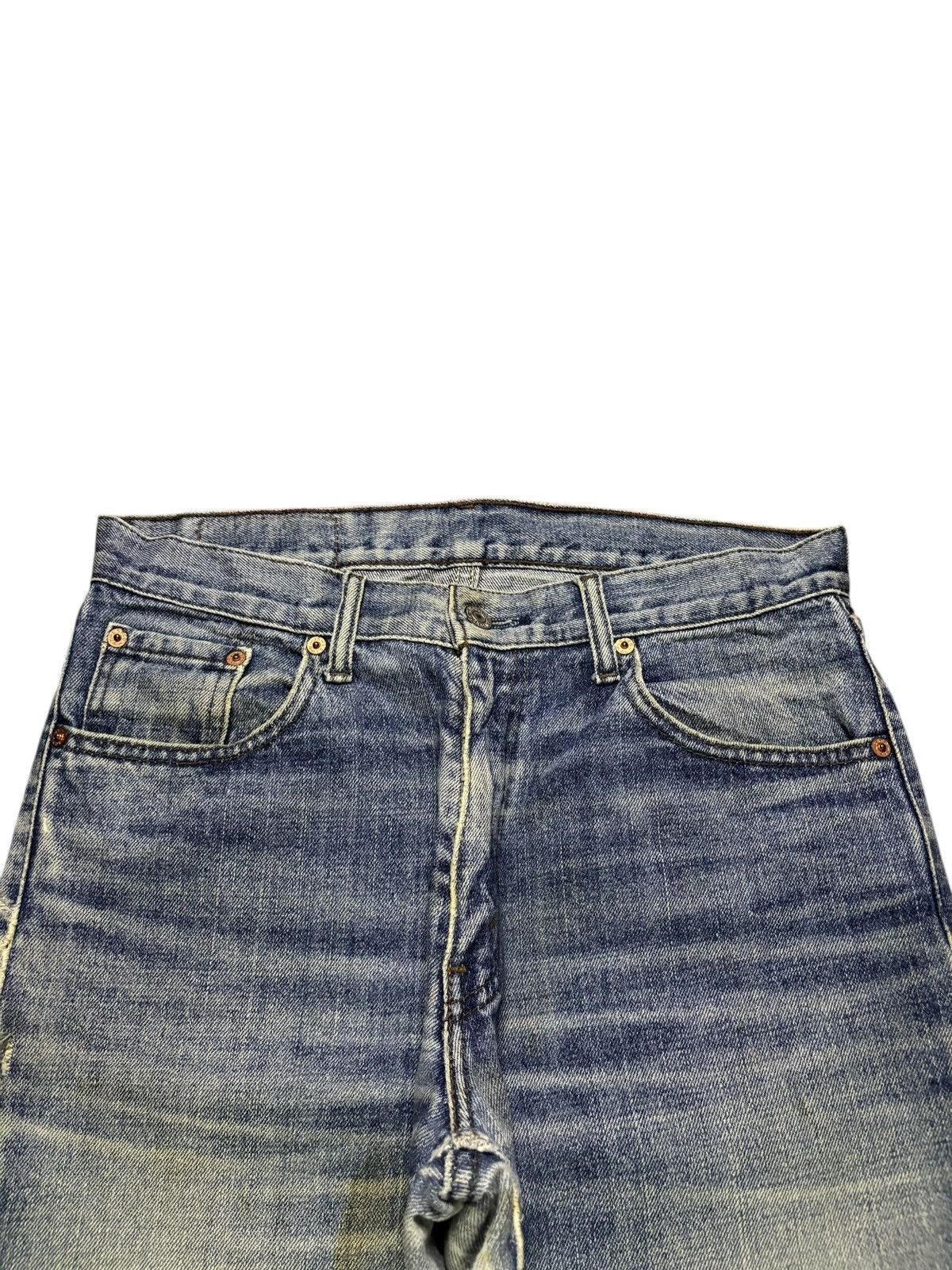 Levi's Vintage 90s Levis 533 Faded Wash Loose Jeans Size US 31 - 4 Thumbnail