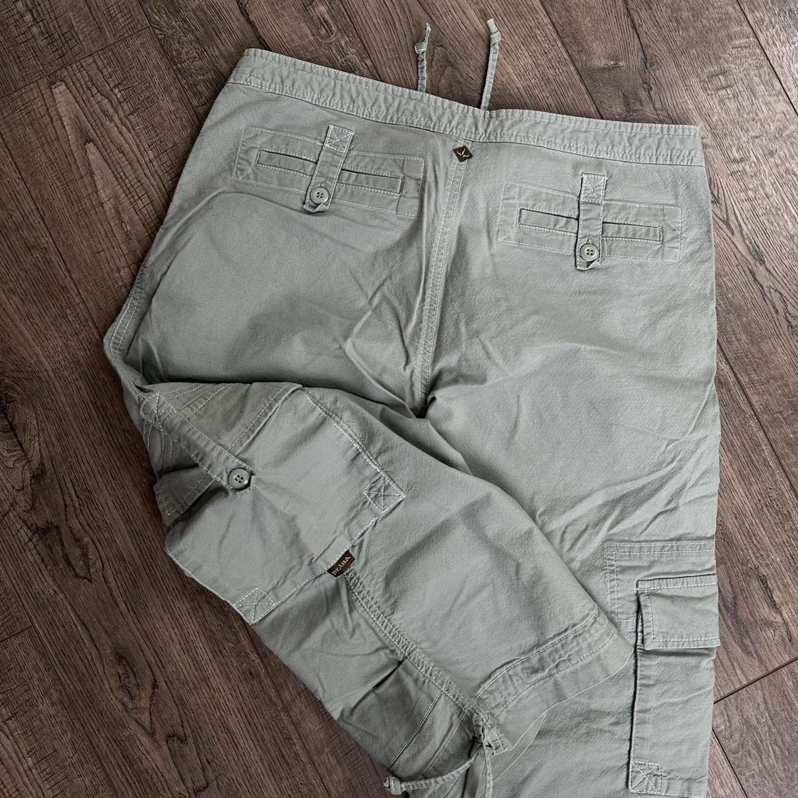 Prana Iconic Vintage Y2K Prana Utility Tactical Long Shorts Capris Size 28" / US 6 / IT 42 - 5 Thumbnail