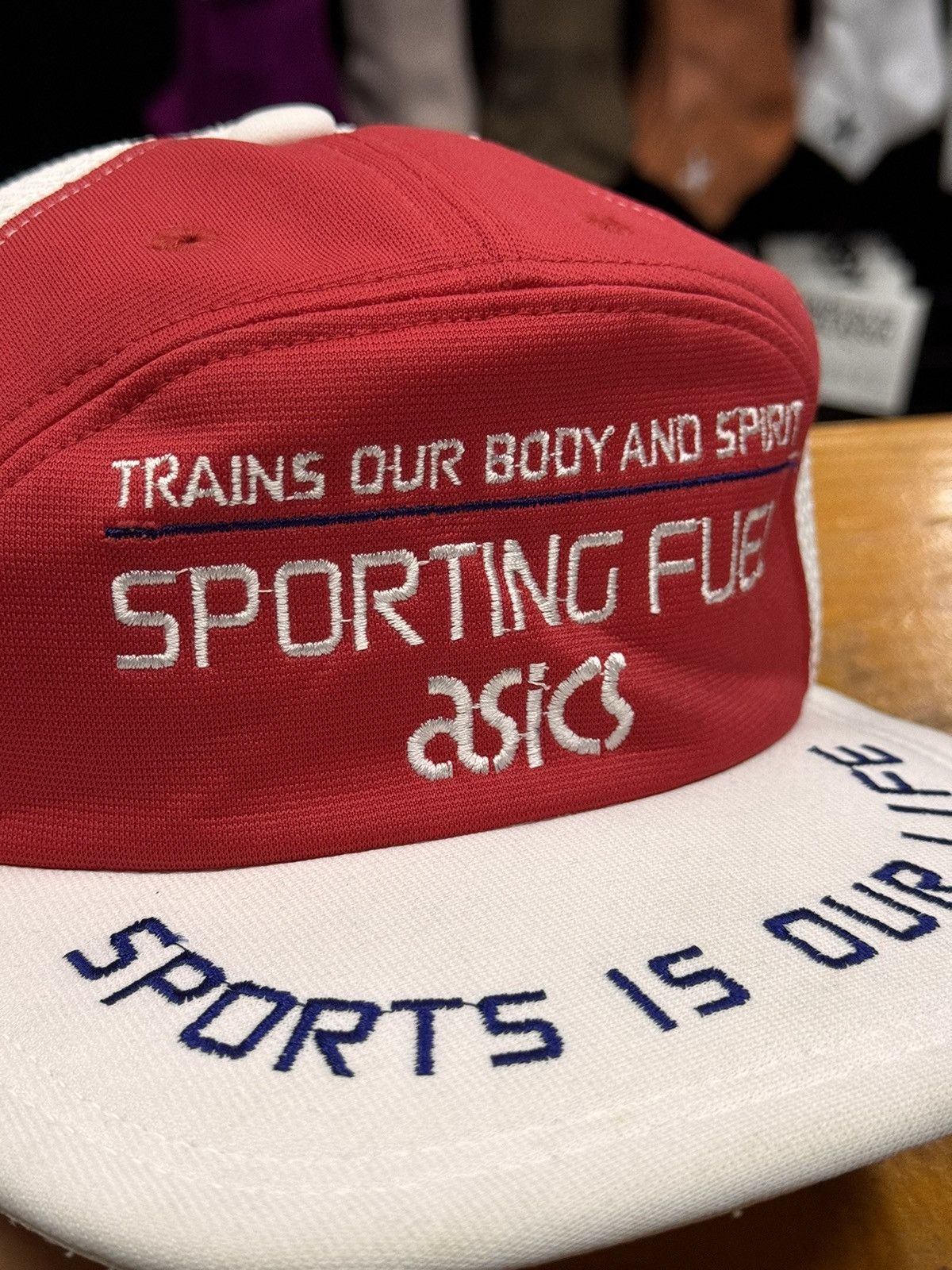 Asics Vintage Asics Japan Cap Size ONE SIZE - 7 Thumbnail