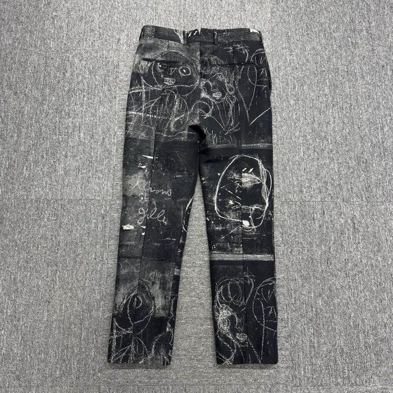 Alexander McQueen Alexander McQUEEN size 48 Graffiti casual pants 2504-Nexta Size US 32 / EU 48 - 5 Thumbnail