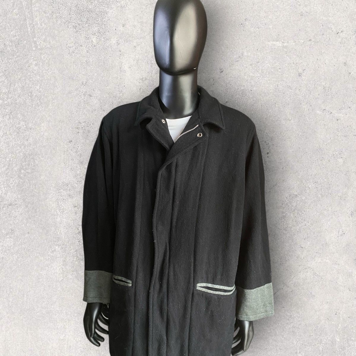 Yohji Yamamoto Vintage Y’s For Men Boiler Coat Size US L / EU 52-54 / 3 - 2 Thumbnail