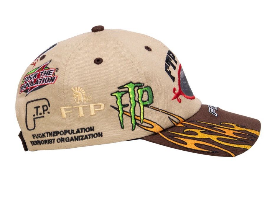 Fuck The Population Ftp raceway 6 panel brown Size ONE SIZE - 2 Thumbnail