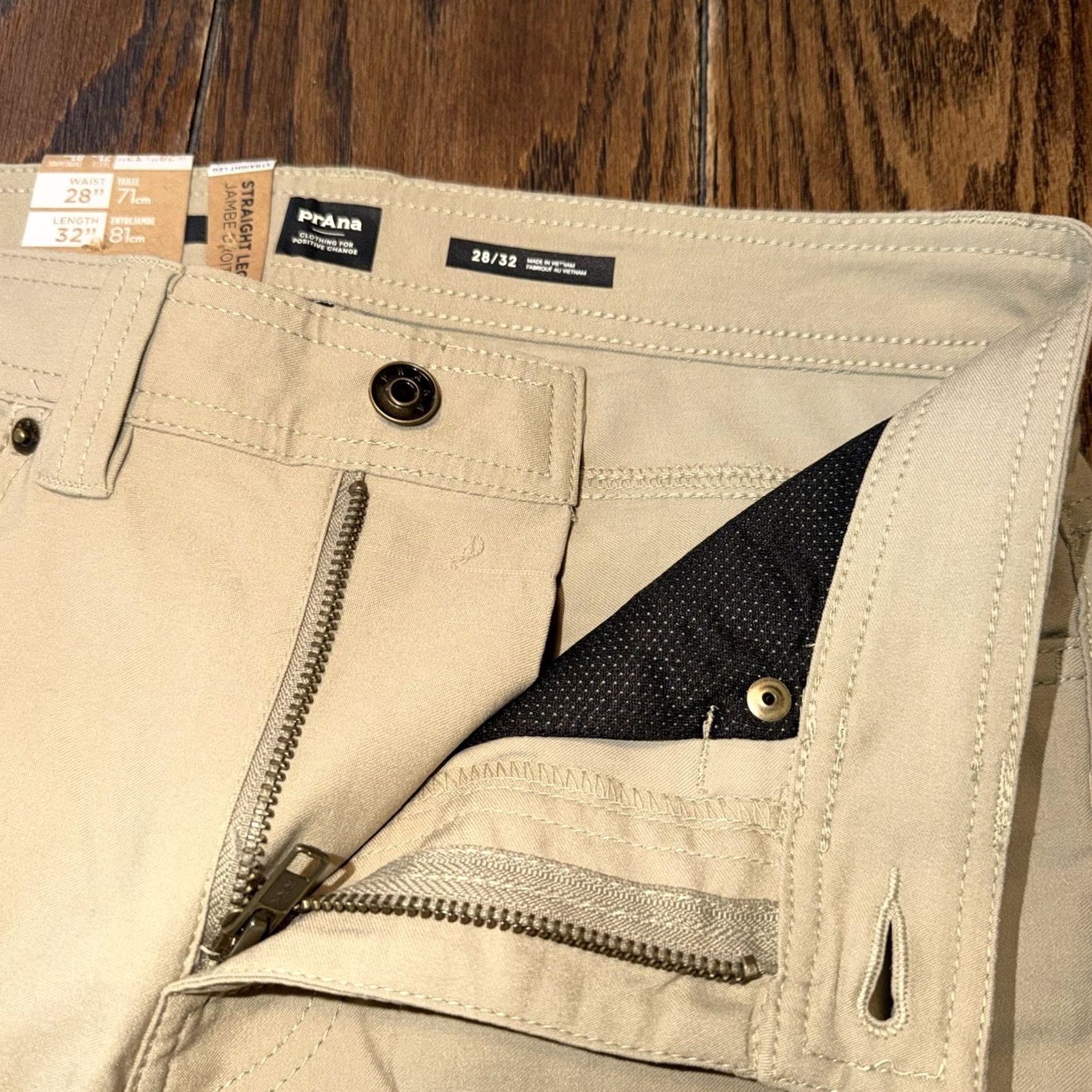 Prana prAna Brion II Pants Sandbar Performance Khaki 28x32 Men’s Casual Pants New Size US 28 / EU 44 - 5 Thumbnail