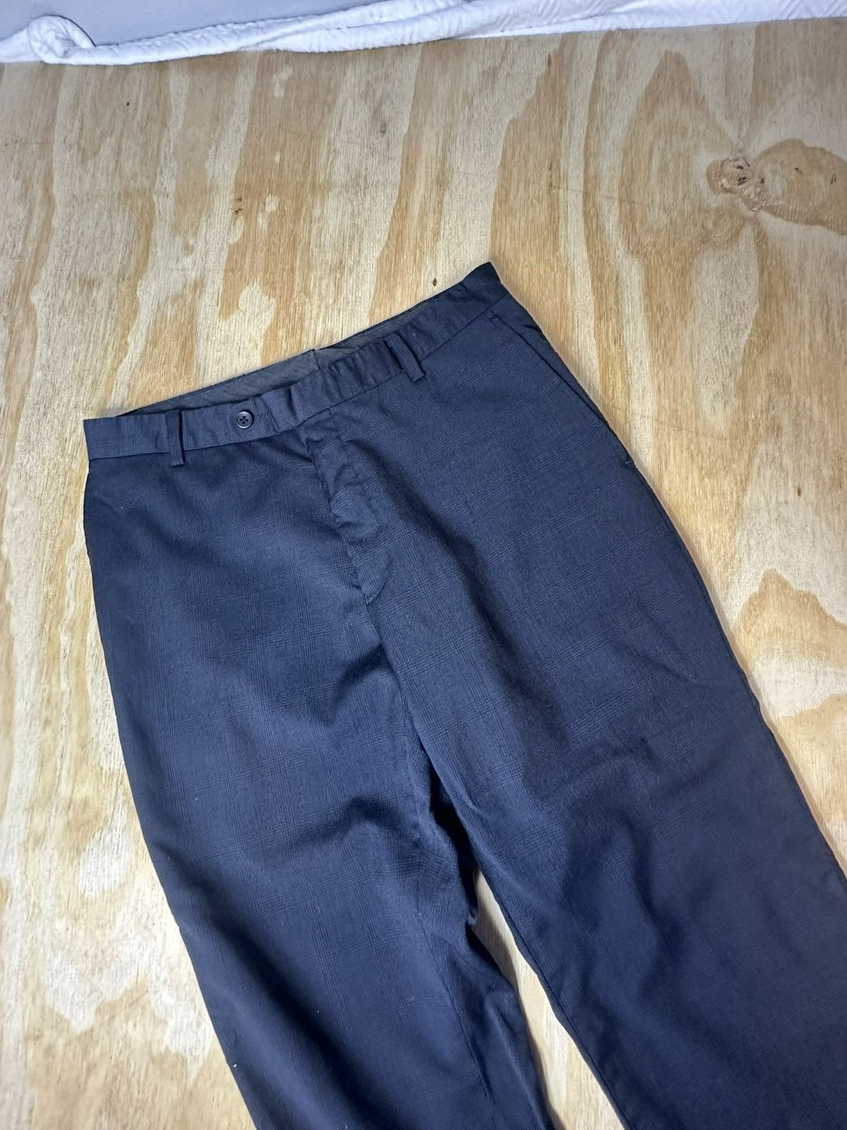 Other Black Wool Dress Pants Mens 34 Short Slim Fit Suit Trousers Size US 34 / EU 50 - 1 Thumbnail