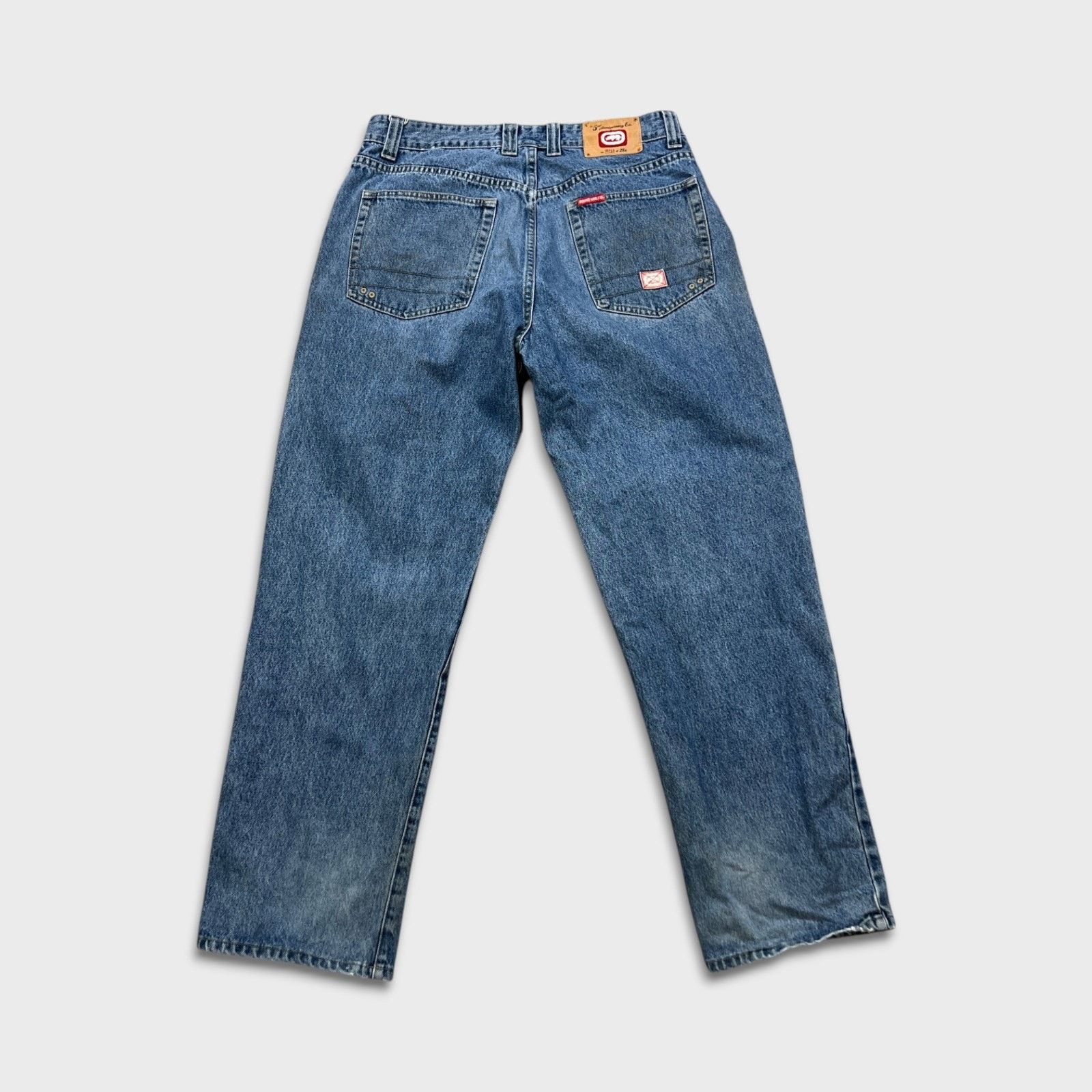 Ecko Unltd. × Vintage Vintage Ecko Untld Jeans 35x32 Relaxed Straight Baggy Denim Size US 35 - 6 Thumbnail